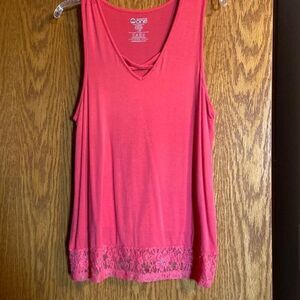 🔥3-$10🔥 Warehouse One tank with lace trim